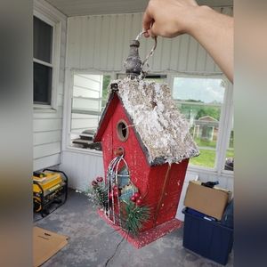 Christmas Bird House